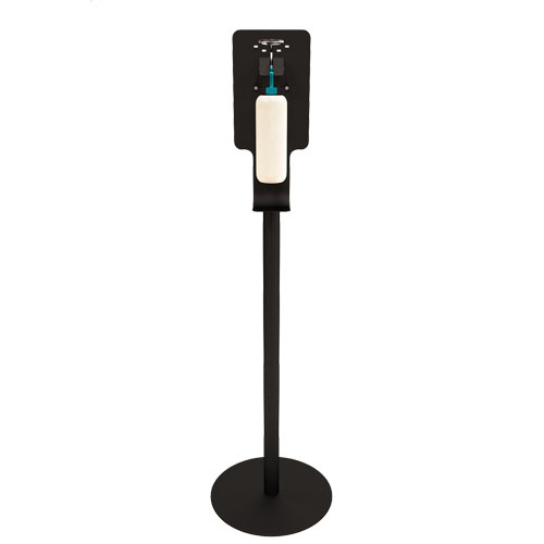 Мобильная стойка для дезинфекции рук с локтевым дозатором СДМ-К2.