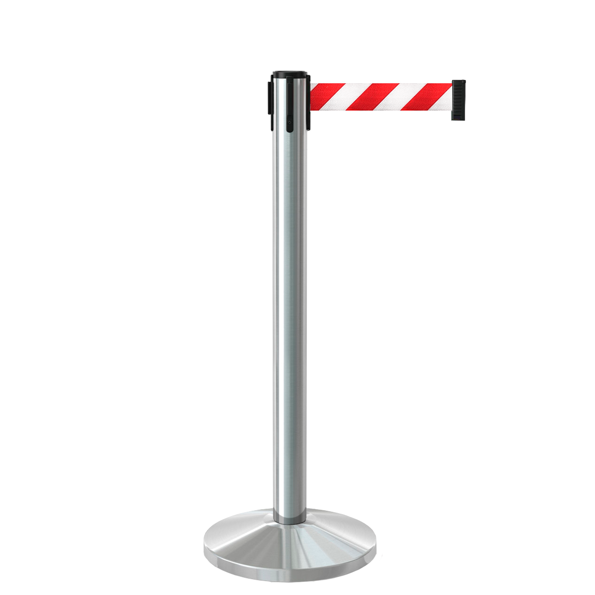 Стойка с вытяжной лентой 3м из нержавеющей стали Sale Barrier 322M