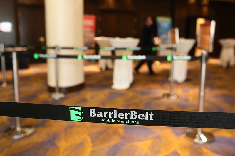 Имидж-стойка BarrierBelt EASY 51P на конференции Наземное обслуживание 2014